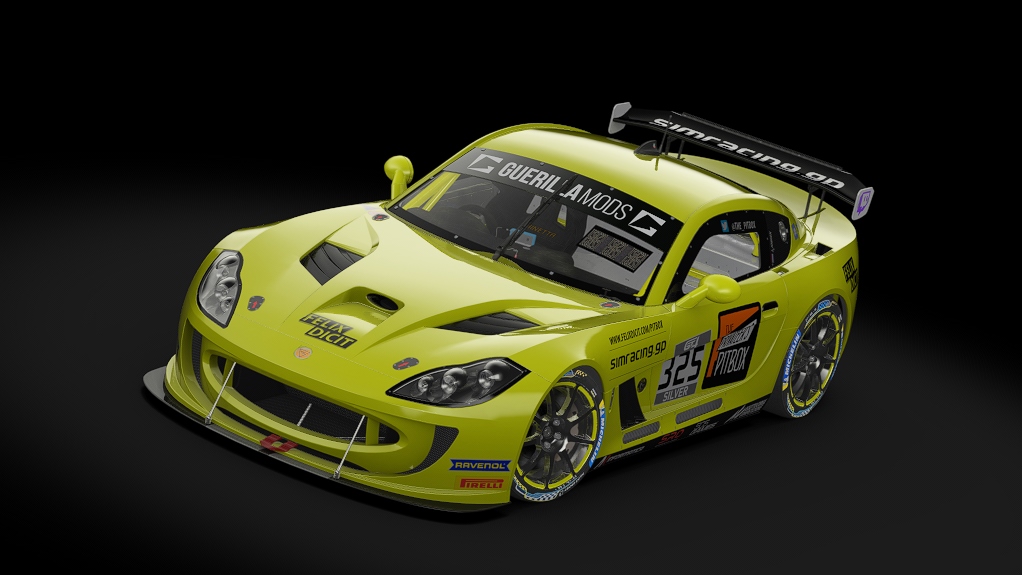 Ginetta G55 GT4, skin me_gt4_european_series_ttp_ginetta_JONGEN_325