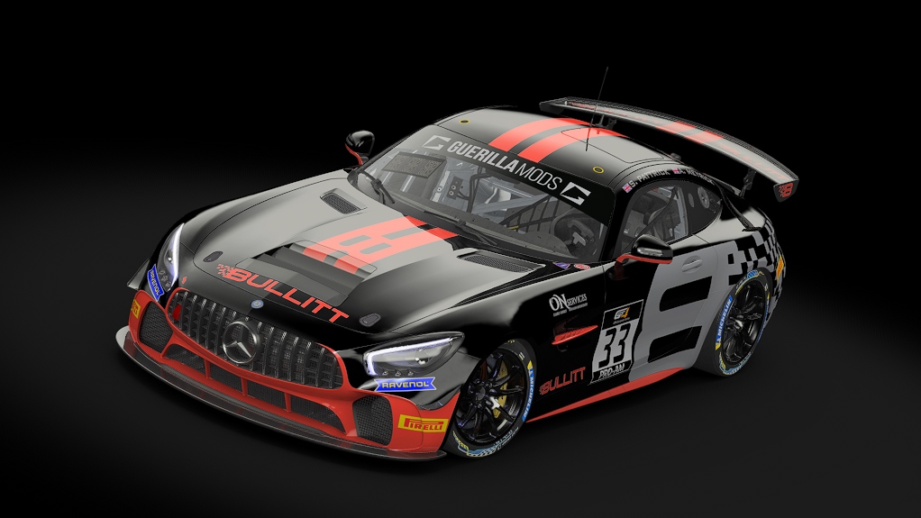 Mercedes AMG GT4, skin gt4_european_series_bullit_motorsports_33