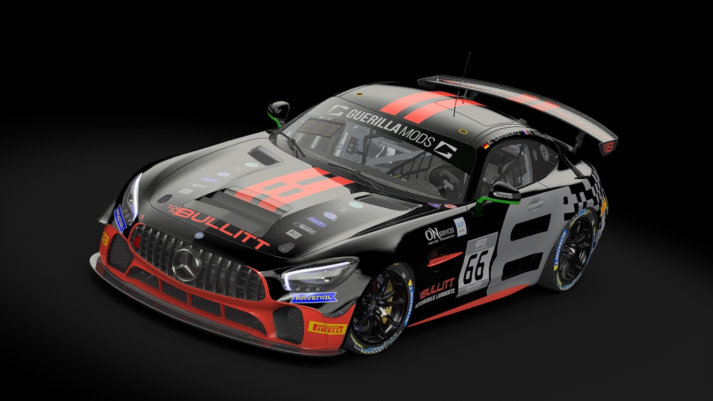 Mercedes AMG GT4, skin gt4_european_series_bullit_motorsports_66