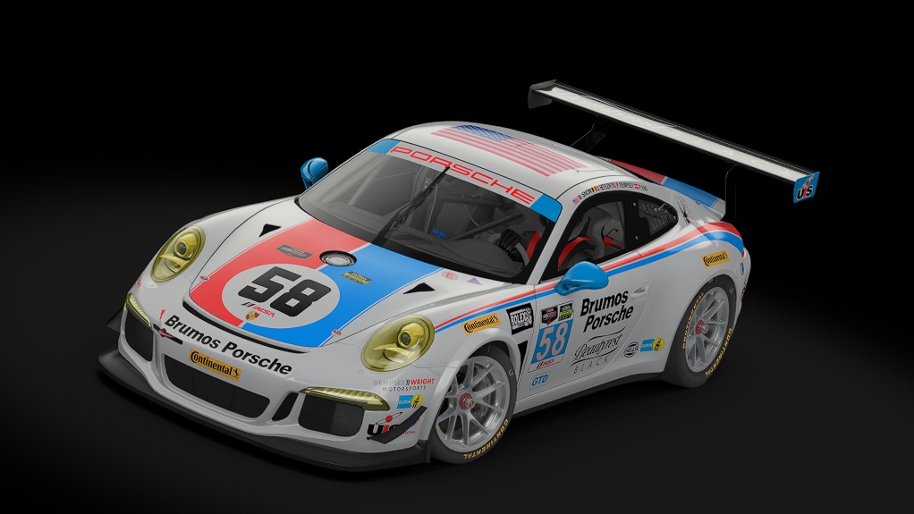 Porsche 911 GT America, skin 58_wright