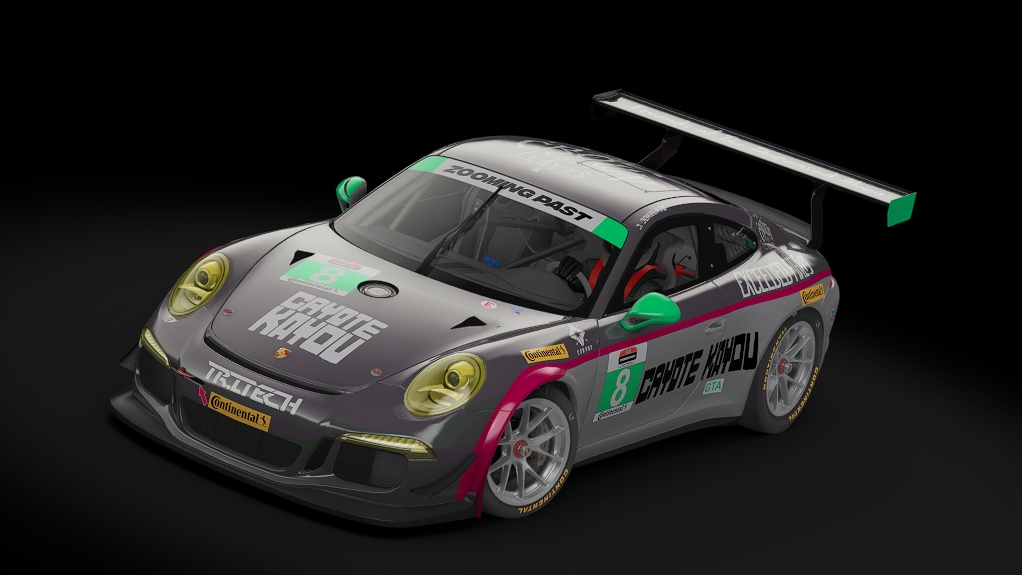Porsche 911 GT America, skin ZAP_USCC_LSM_8_Jokela
