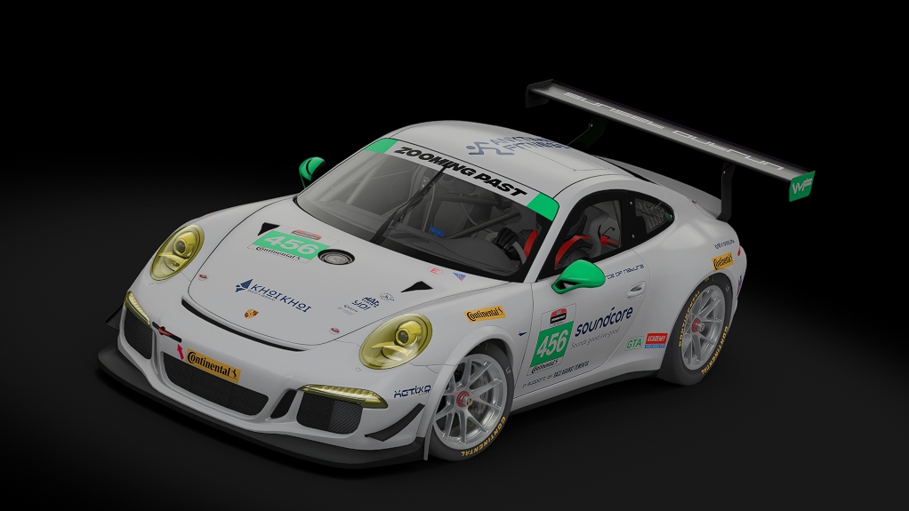 Porsche 911 GT America, skin ZAP_USCC_SSO_456_Bradbury_Whiteout
