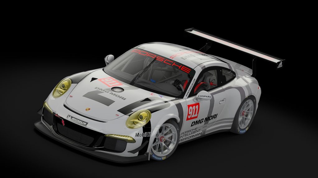 Porsche 911 GT America, skin preseason