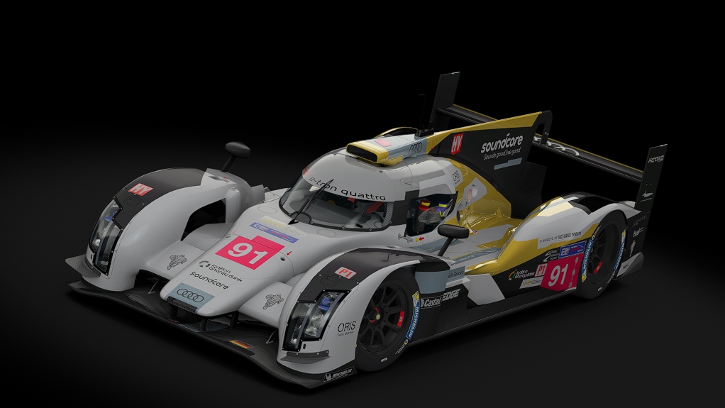 Audi R18 e-tron quattro 2014, skin FLRC_AutumnLeague_91_elHagracy