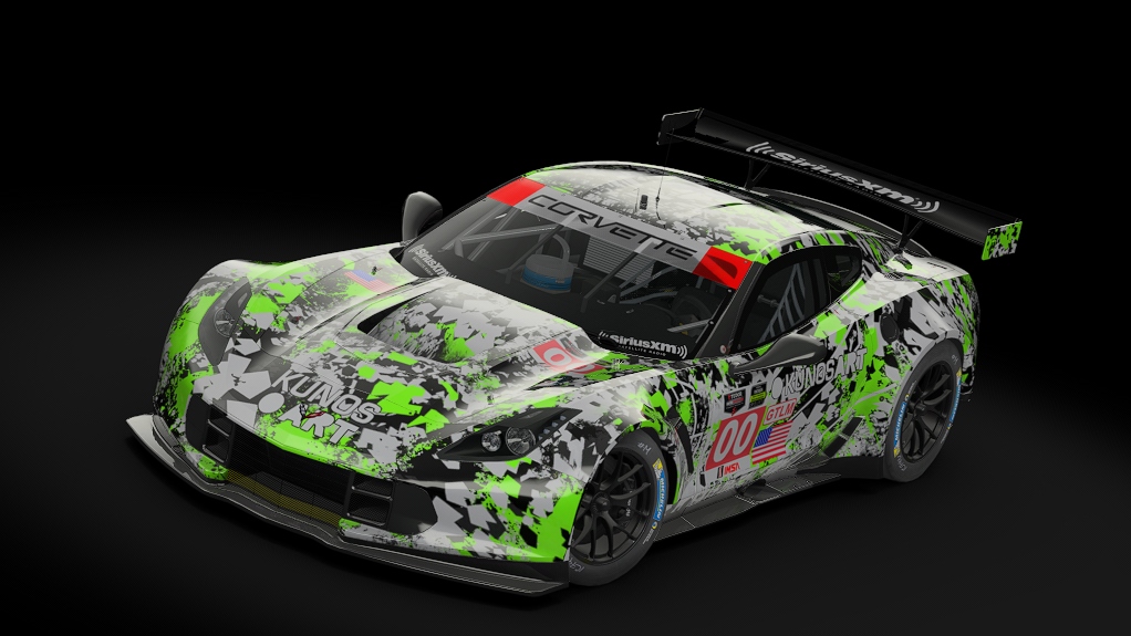 Chevrolet Corvette C7R, skin racing_00