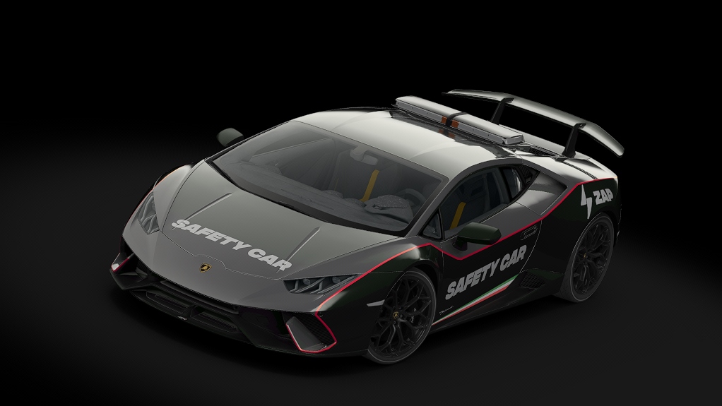 Lamborghini Huracan Performante, skin ZAP_Safety_Car