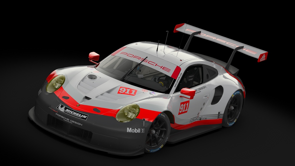 Porsche 911 RSR 2017, skin 01_racing_911