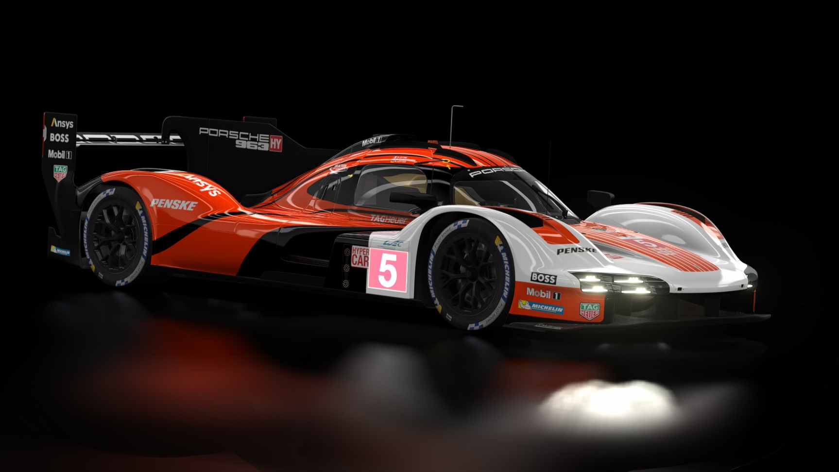 LMH - Porsche 963 2023, skin Penske_2022_Wec_05