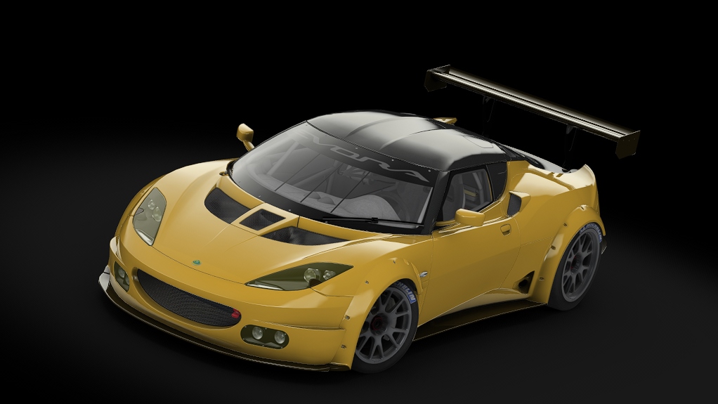 Lotus Evora GX, skin Solar_Yellow