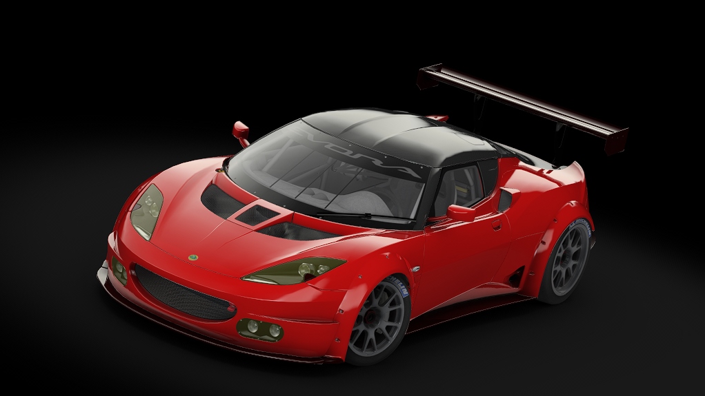 Lotus Evora GX, skin red