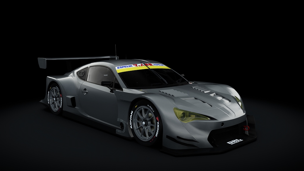Toyota 86 MC GT300, skin reveal_metallic