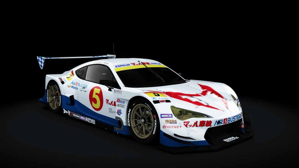 Toyota 86 MC GT300, skin teammach_5_2023_v2