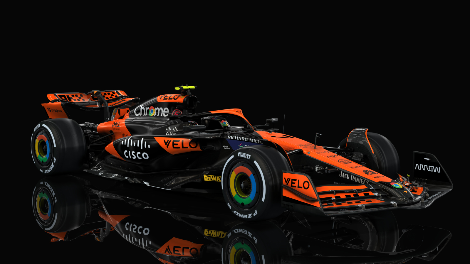 F1 2024 Mclaren MCL38, skin norris_12silverstone