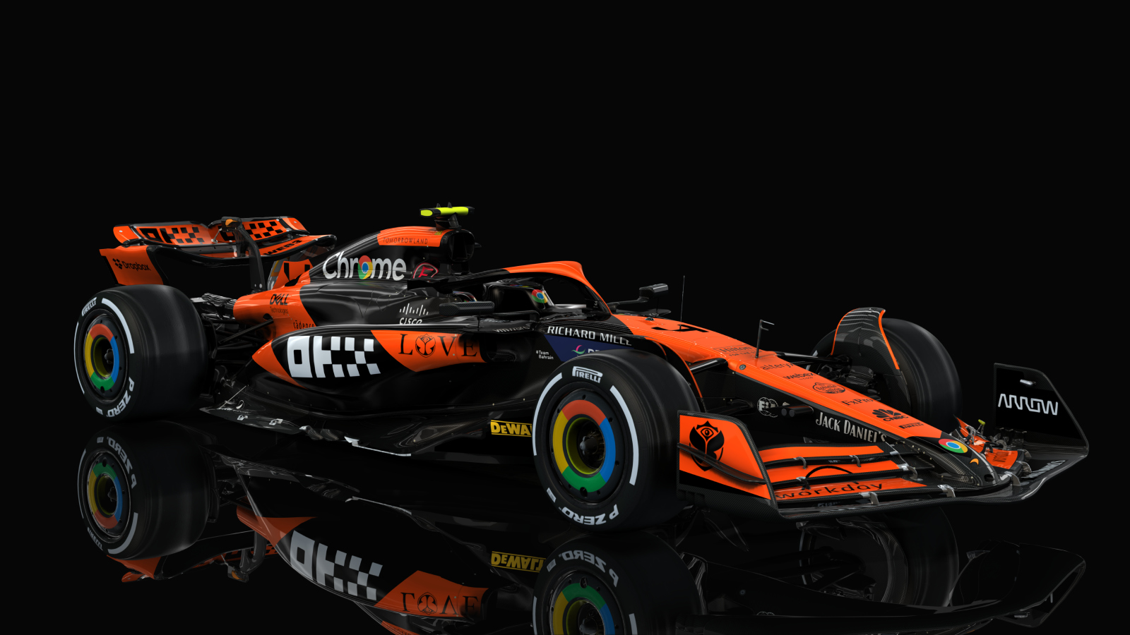 F1 2024 Mclaren MCL38, skin norris_14Belgium