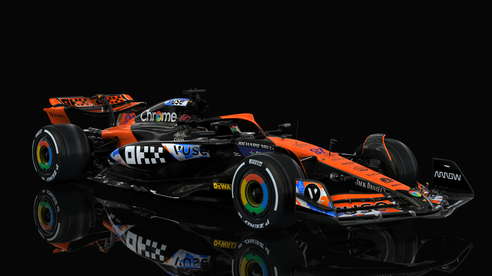 F1 2024 Mclaren MCL38, skin piastri_04japan