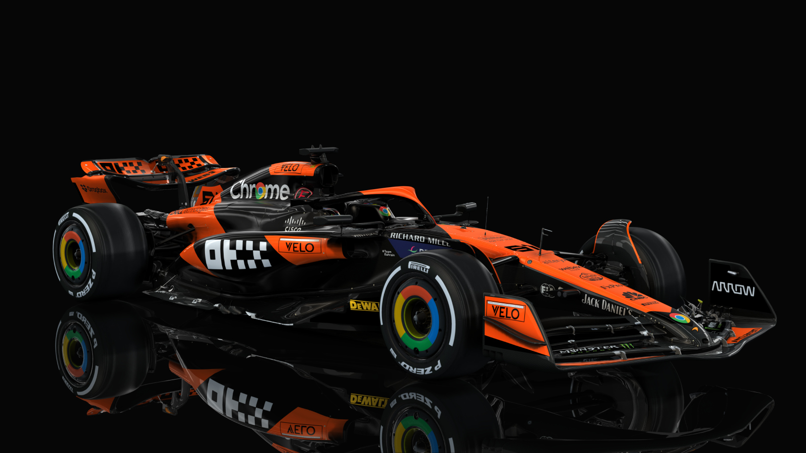 F1 2024 Mclaren MCL38, skin piastri_06miami