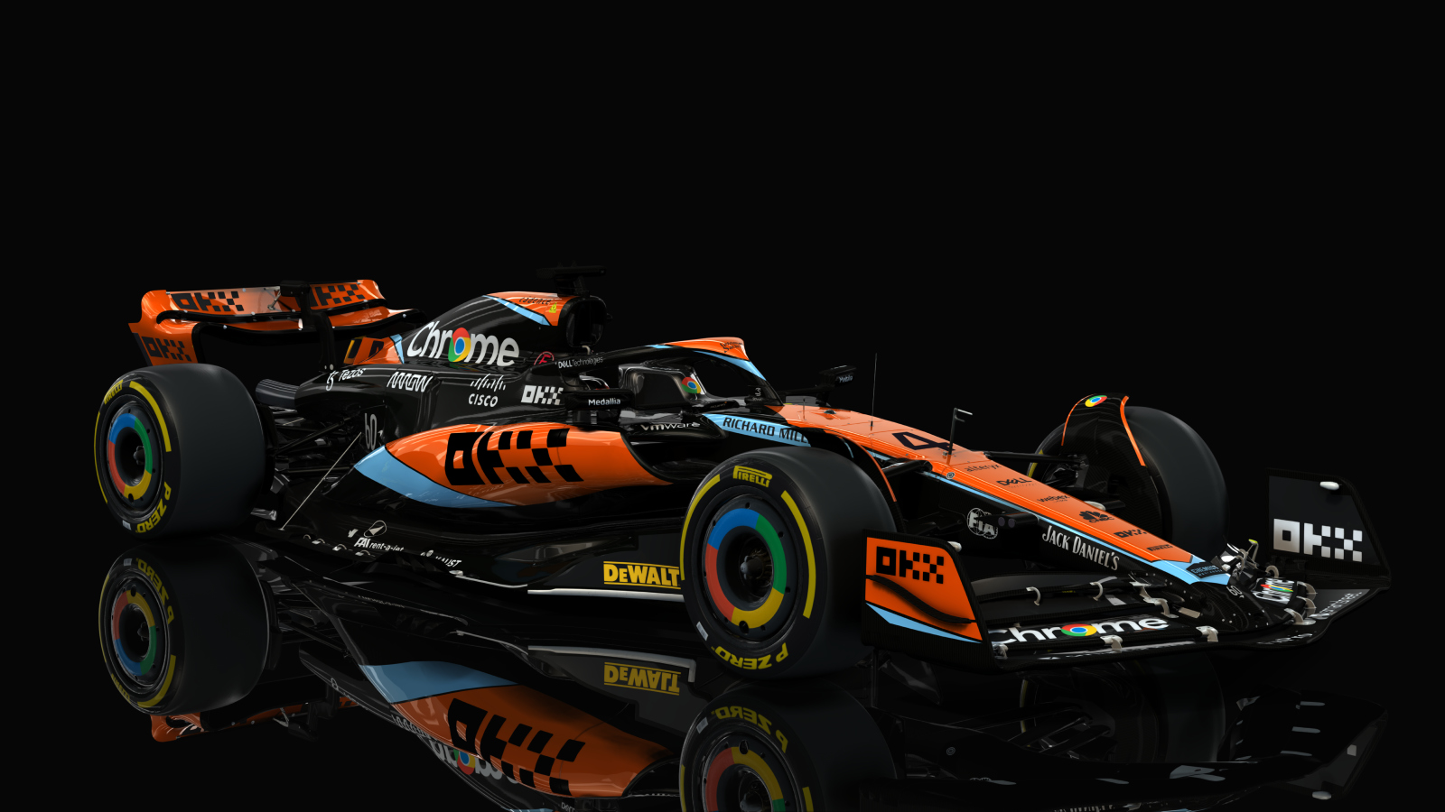 F1 2023 Mclaren MCL60, skin norris_03australia