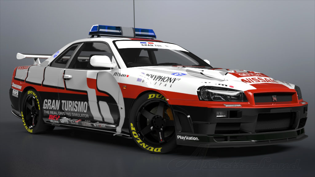 Nissan GRAN TURISMO SKYLINE GT-R (PaceCar) '01, skin Gran_Turismo_Pace_Car