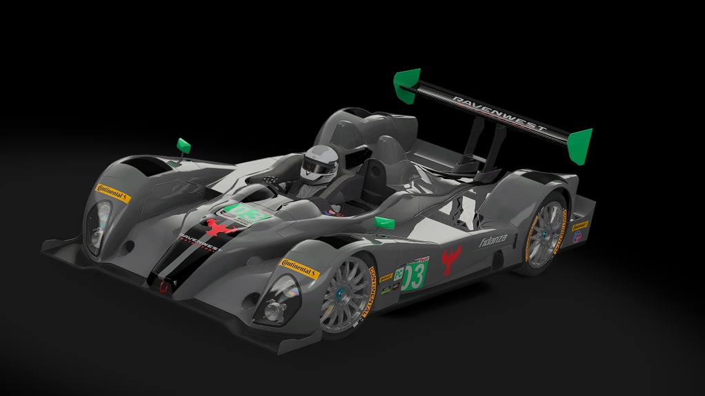 Oreca FLM09, skin ZP_Ravenwest_03