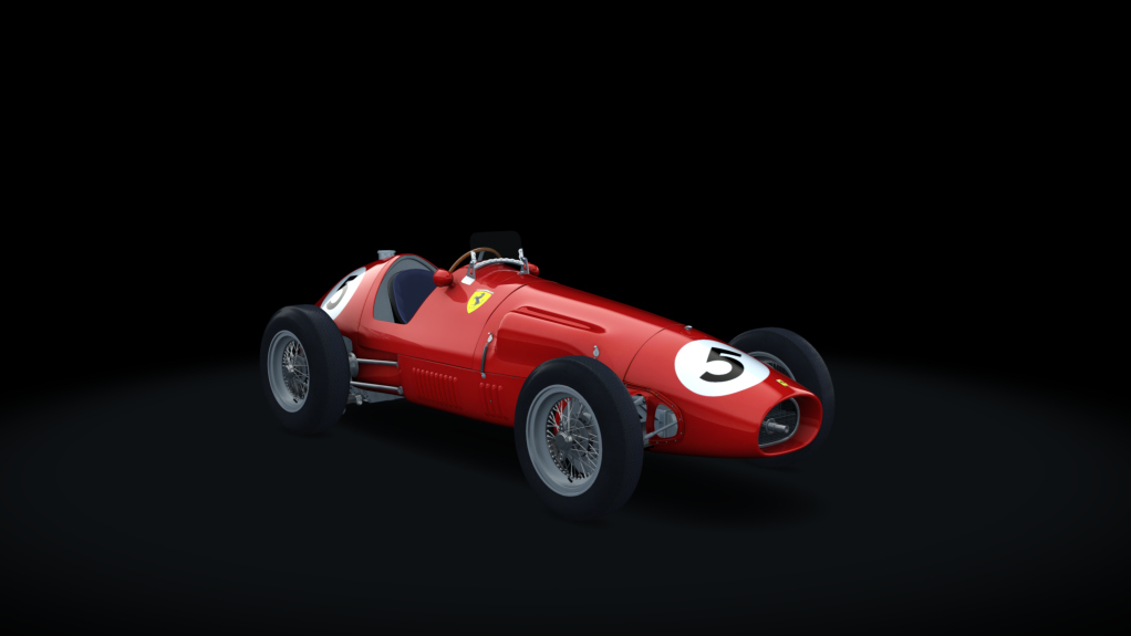 1952 Ferrari 500 F2, skin Ascari