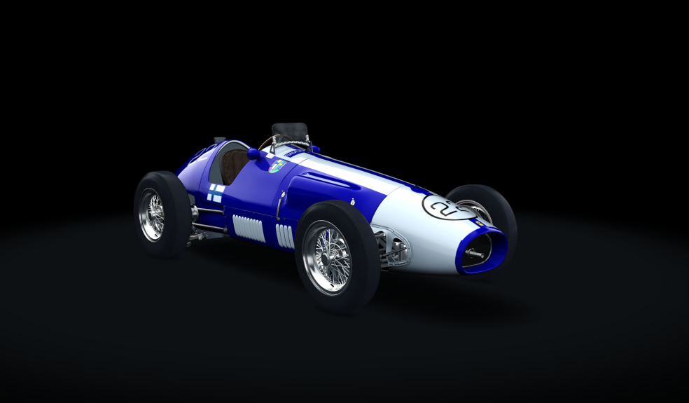 1952 Ferrari 500 F2, skin Ecurie Aurora #22