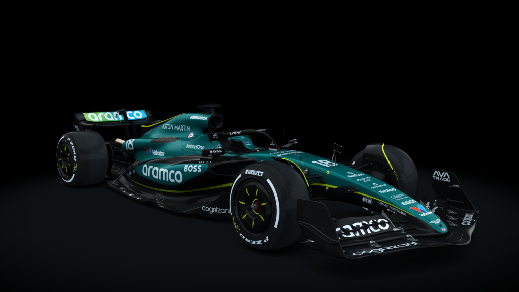 Formula Hybrid® 2023, skin AMR24_18_Stroll