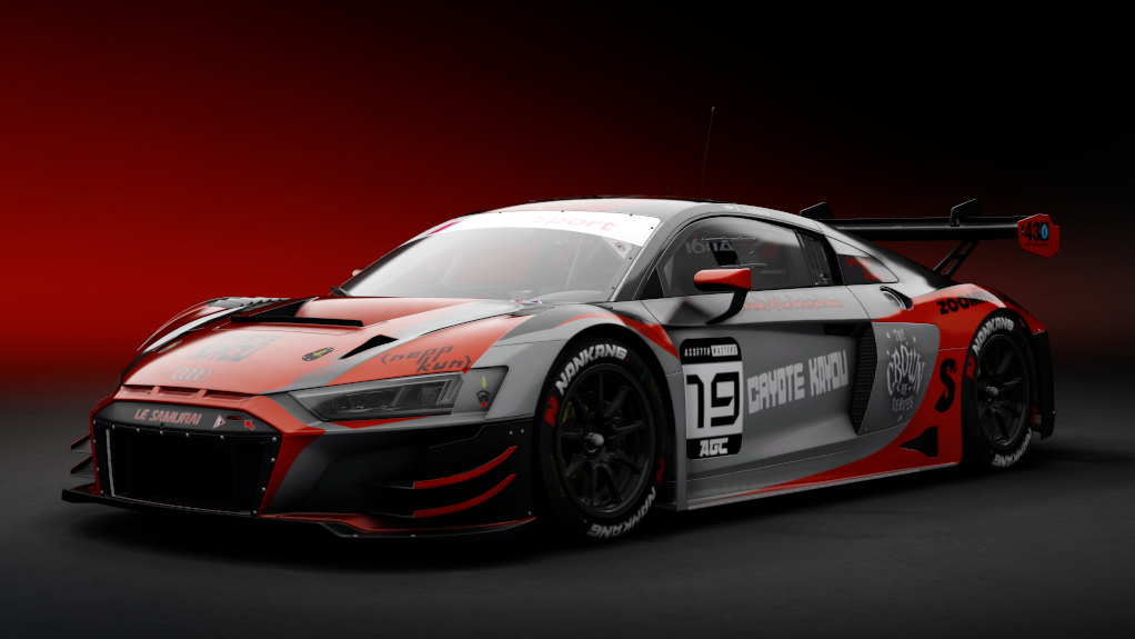 GT-M Aero V10 Evo2, skin 19_TheSilverfoxOfBlackArmory