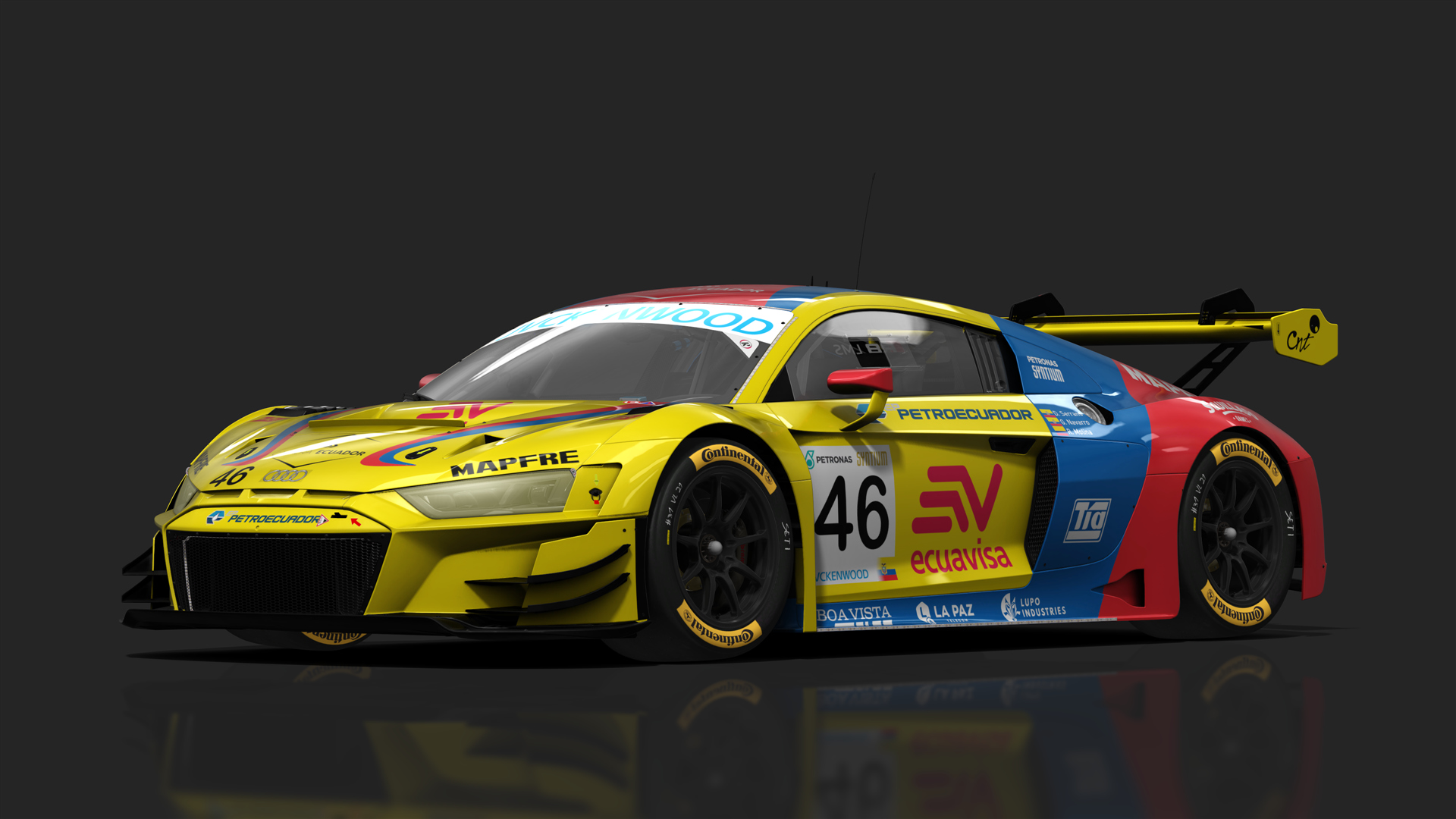 GT-M Aero V10 Evo2, skin PR Endu_Carrera Ecuador 2