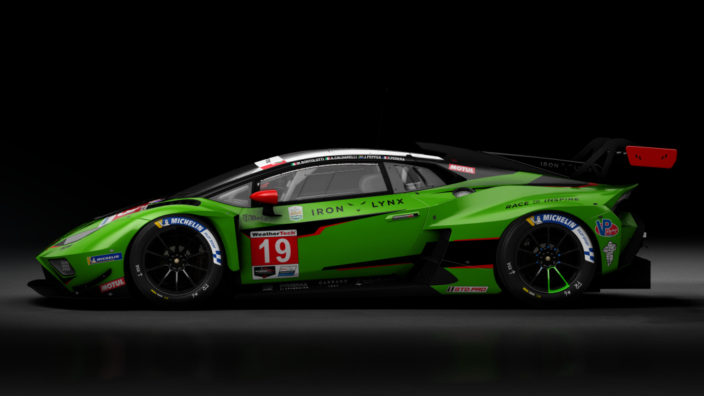 GT-M Lanzo V10 Evo2, skin 2024_IMSA_IronLynx_19_Daytona