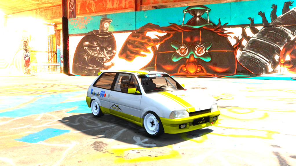 Citroen AX GTI GrA5, skin CNSAC