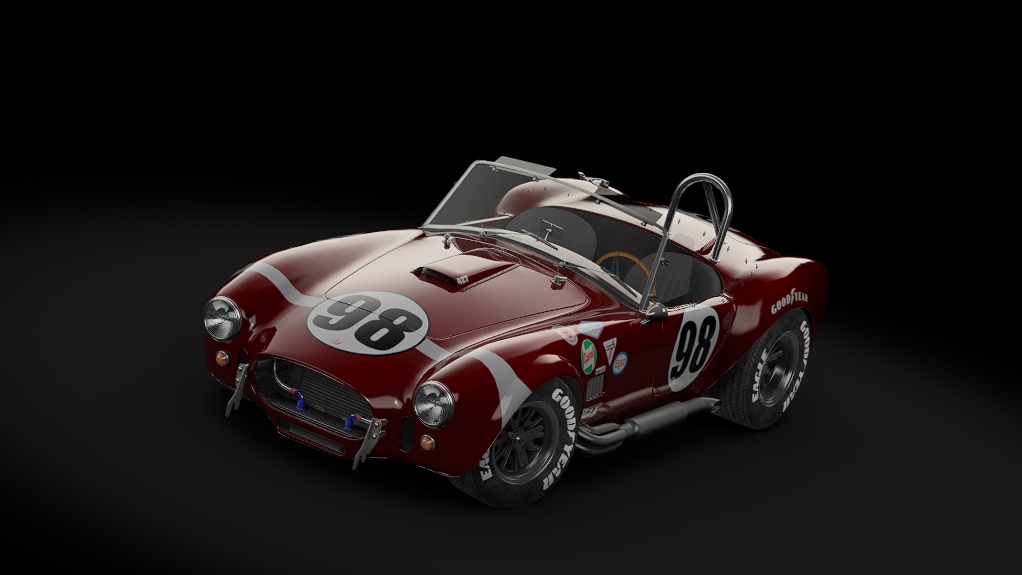 Shelby Cobra 427 S/C, skin dark_red_98