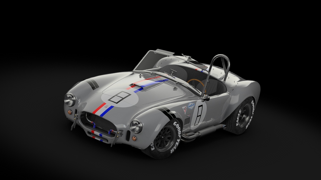 Shelby Cobra 427 S/C, skin silver_8