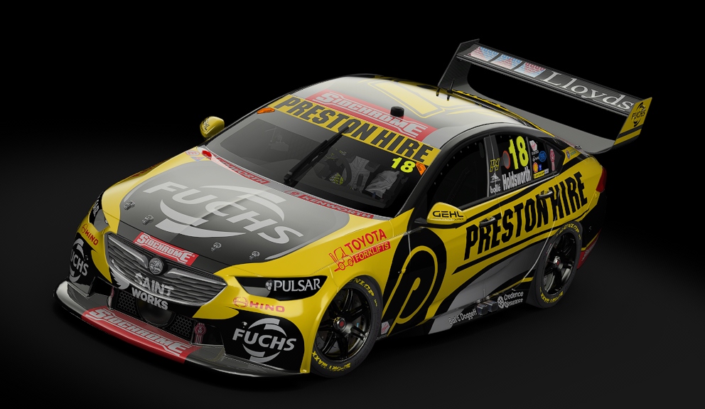 Supercar (V8) Holden Commodore ZB, skin 2018_018_r01