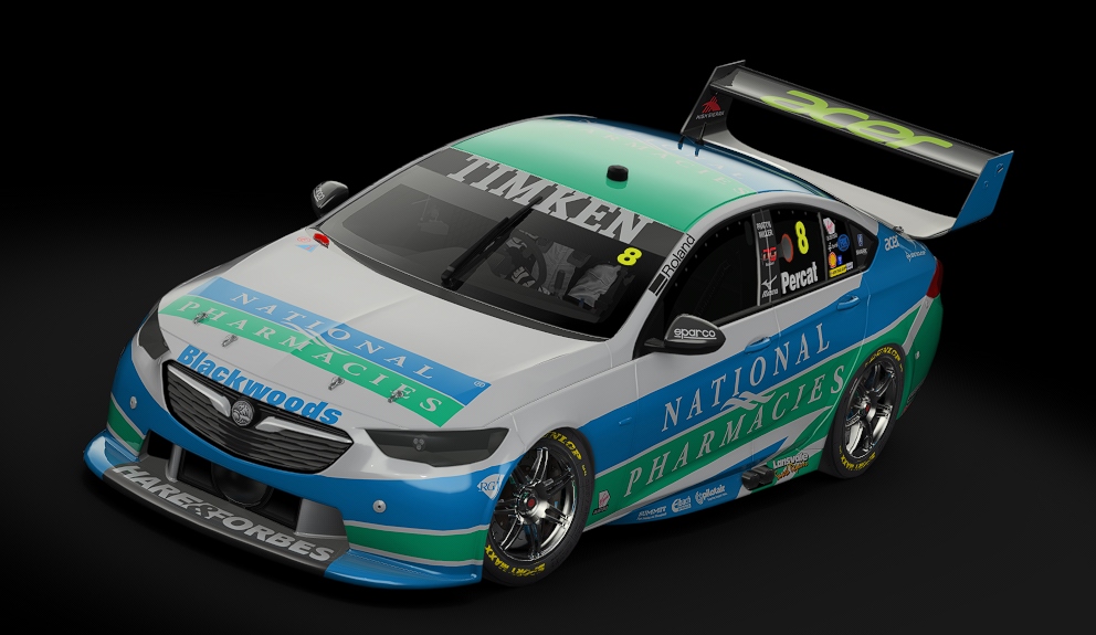Supercar (V8) Holden Commodore ZB, skin 2019_008_r01