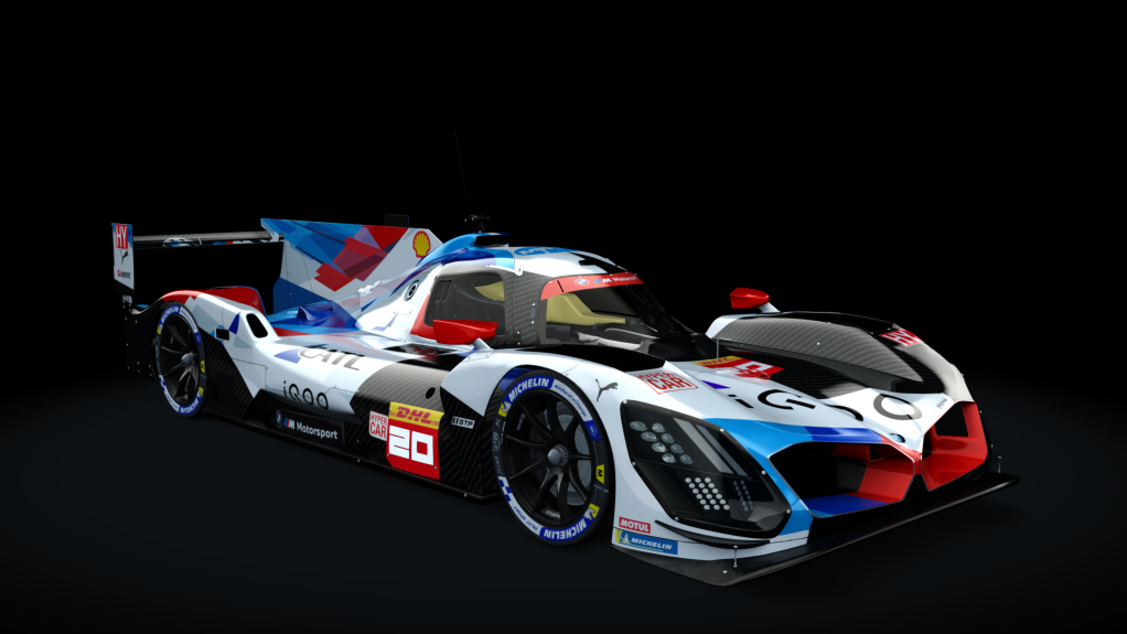 BMW M Hybrid V8, skin 2024 WEC #20 Qatar
