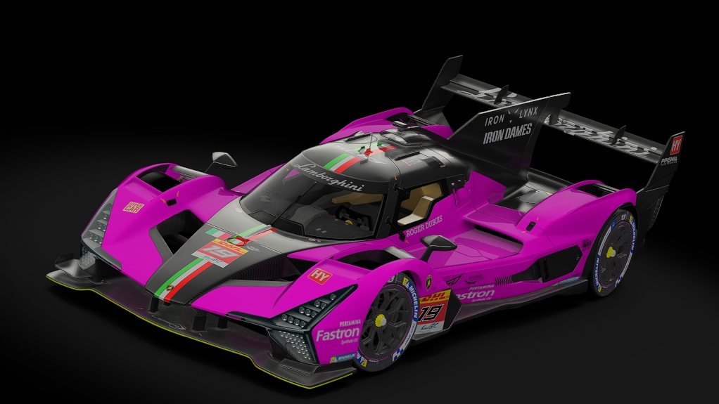 Lamborghini SC63, skin WEC_2024_IronLynx_HY_19