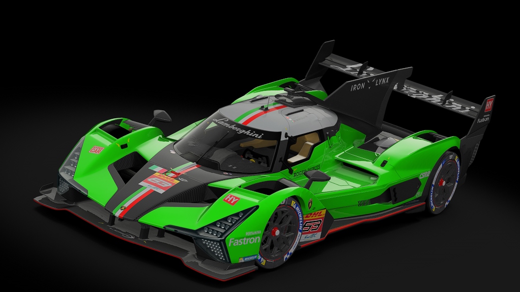 Lamborghini SC63, skin WEC_2024_IronLynx_HY_63