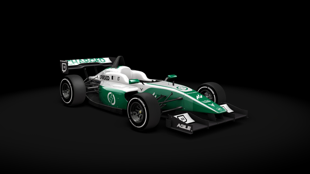 Formula Agile, skin CHARGED_Green