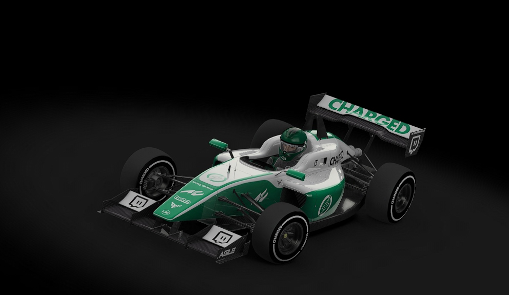 Formula Agile, skin CHARGED_Green