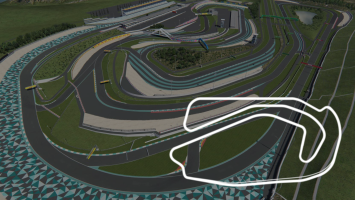 Anadara Circuit, layout international_chicane