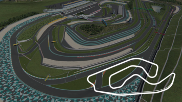 Anadara Circuit, layout national