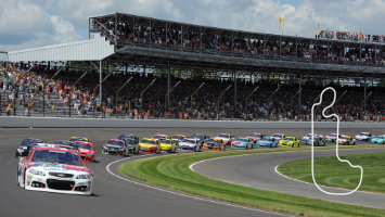 Indianapolis Motor Speedway, layout indyf1_reversed