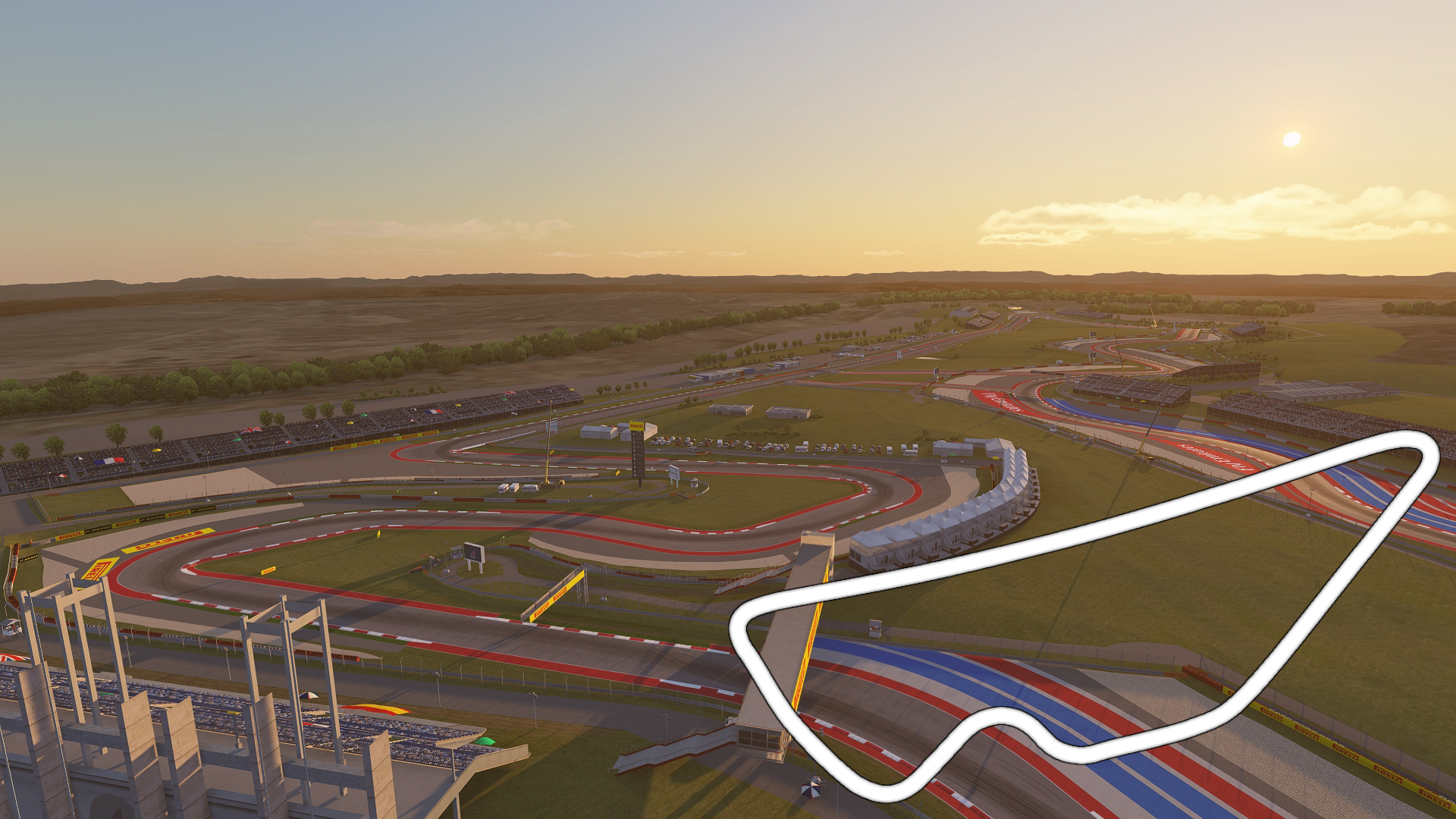 Circuit Of The Americas, layout east