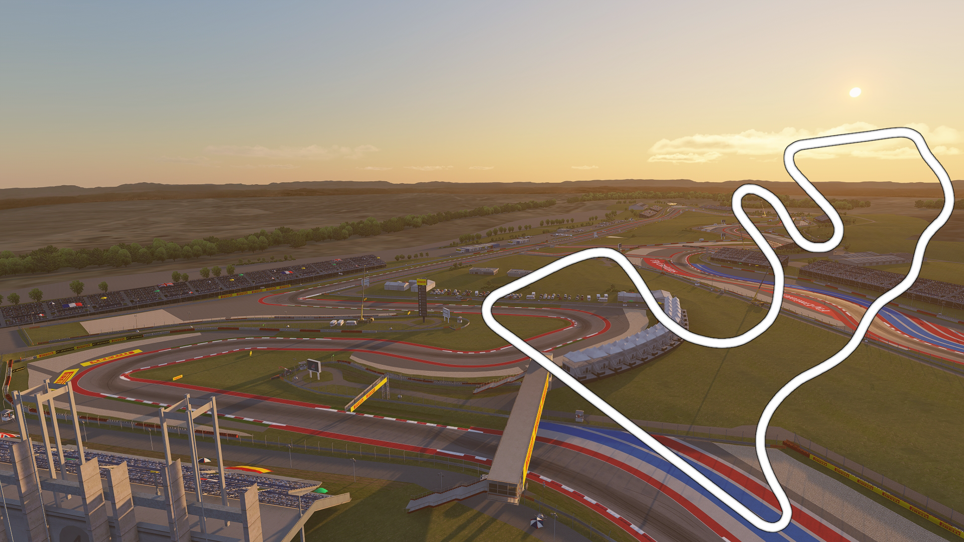 Circuit Of The Americas, layout west
