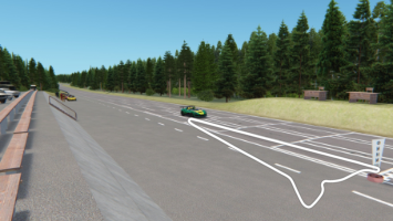 Borovaya, layout short