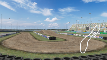 Daytona 2024, layout rallycross