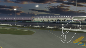 Daytona 2024, layout road_course