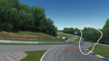 Road Atlanta 2022, layout short