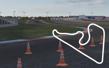 Moscow Raceway, layout layout_drift_reverse