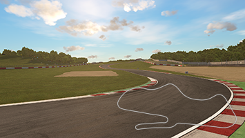 Donington Park 2023, layout gphr